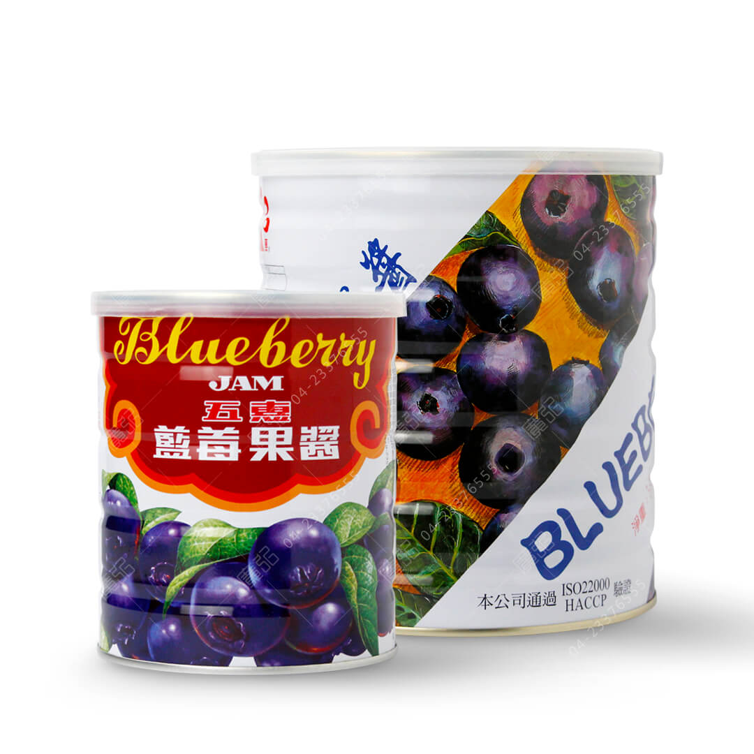 五惠藍莓醬(全素)外包裝