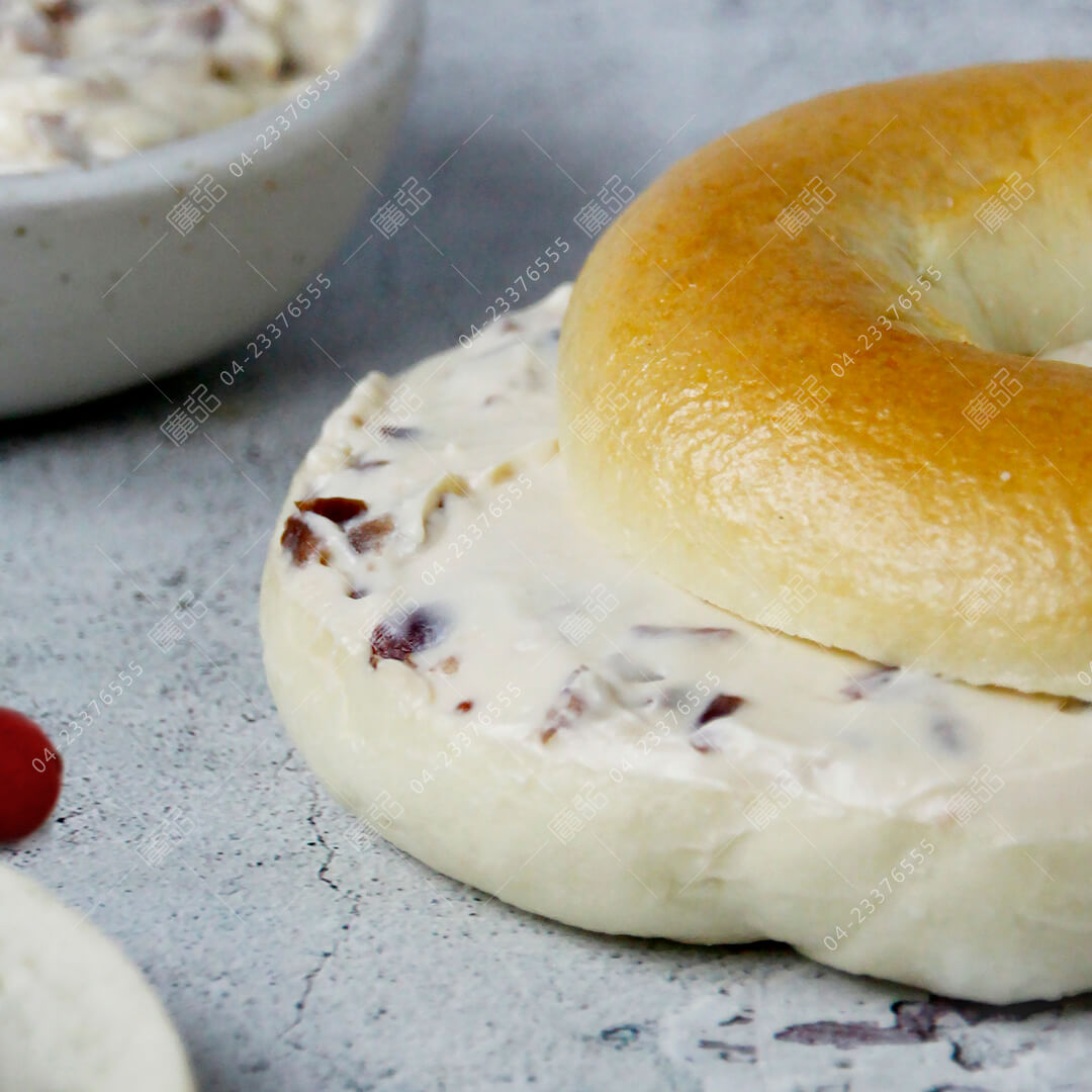 蔓越莓乳酪貝果