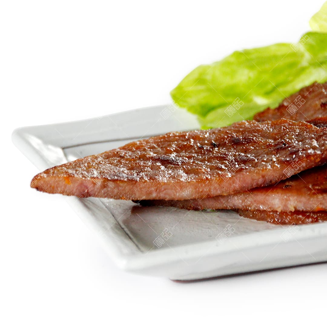 復興豬肉漢堡冷凍肉排內切面圖