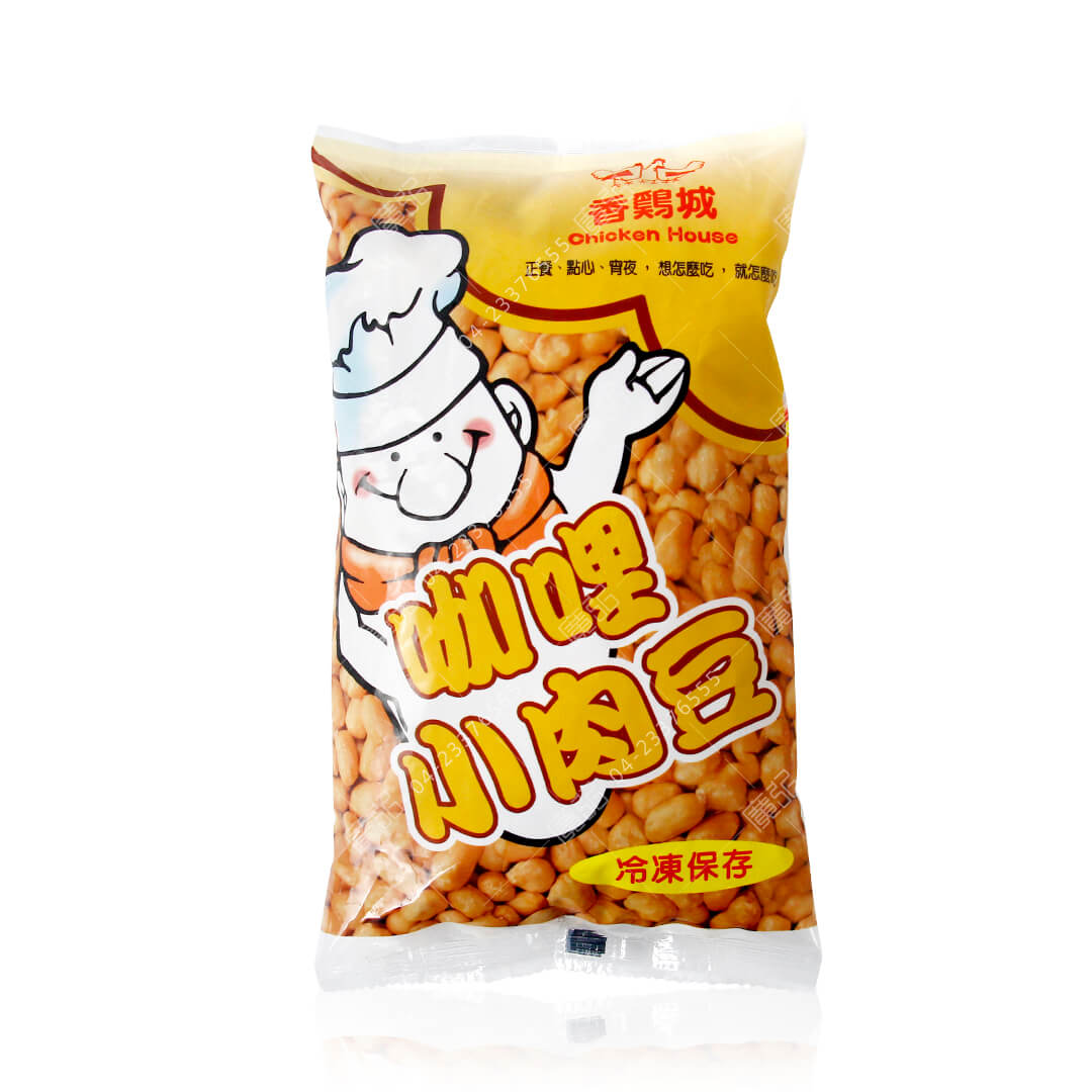 咖哩小肉豆外包裝