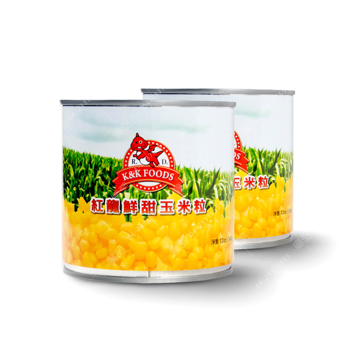 紅龍鮮甜玉米粒外包裝