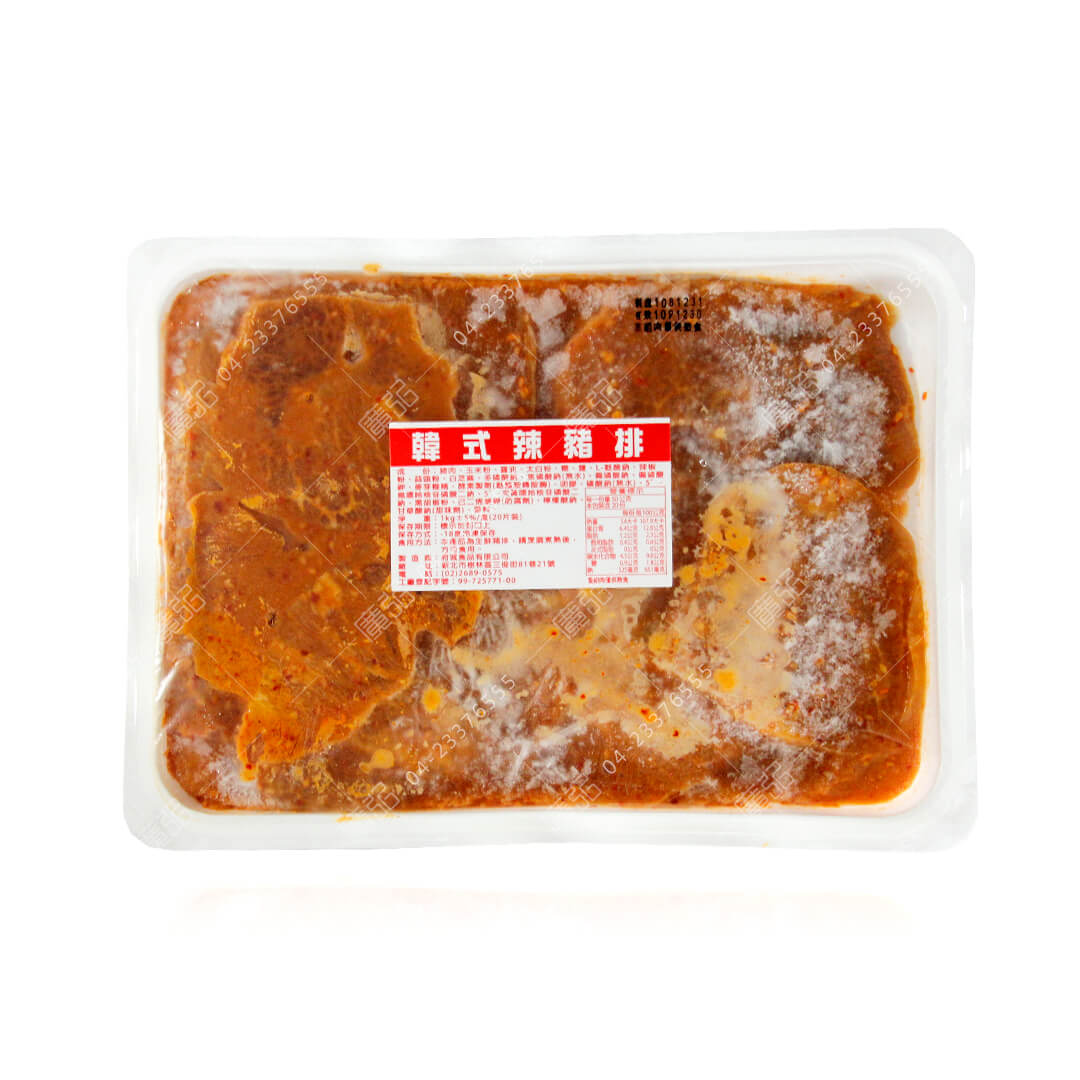 韓式辣豬排外包裝