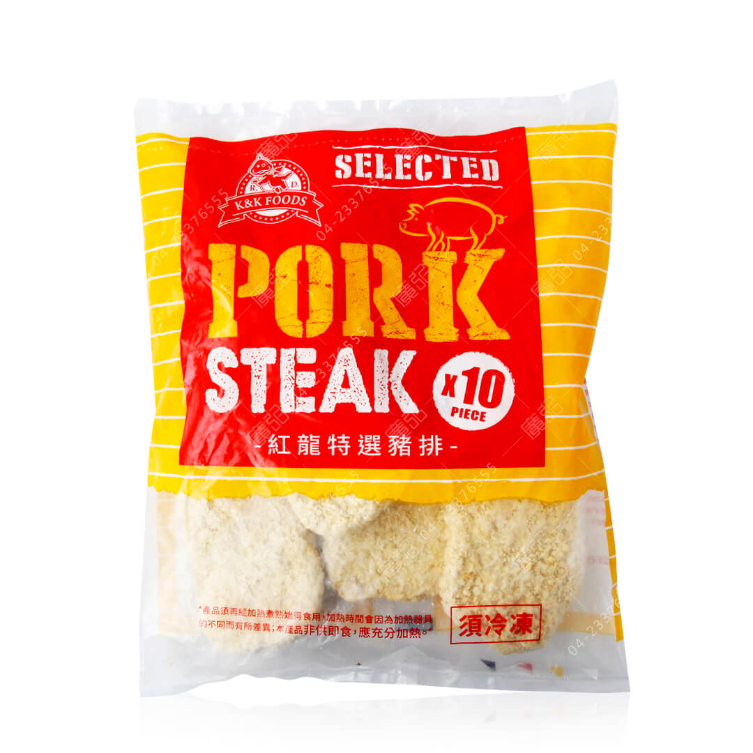 紅龍特選豬排外包裝