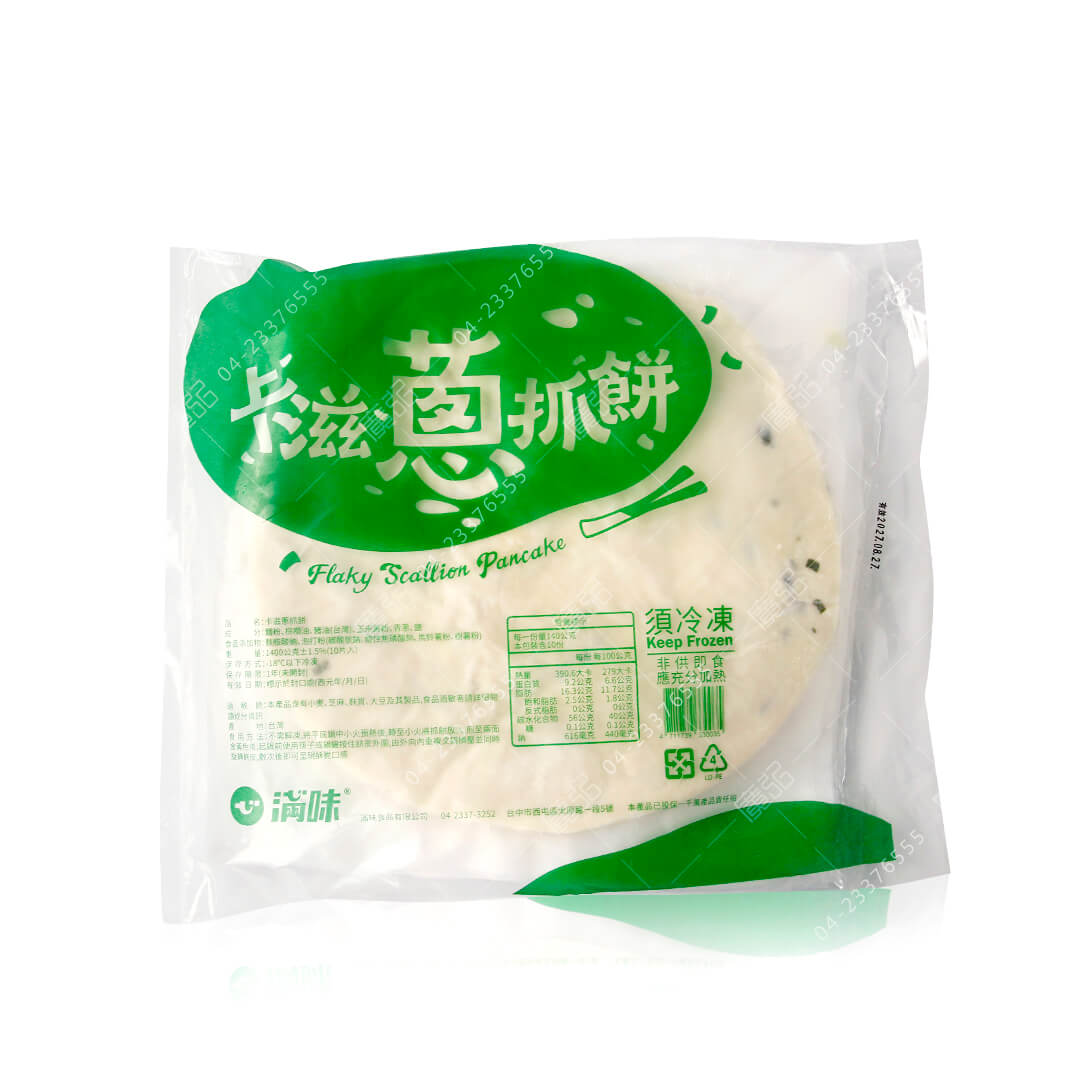 卡滋蔥抓餅外包裝