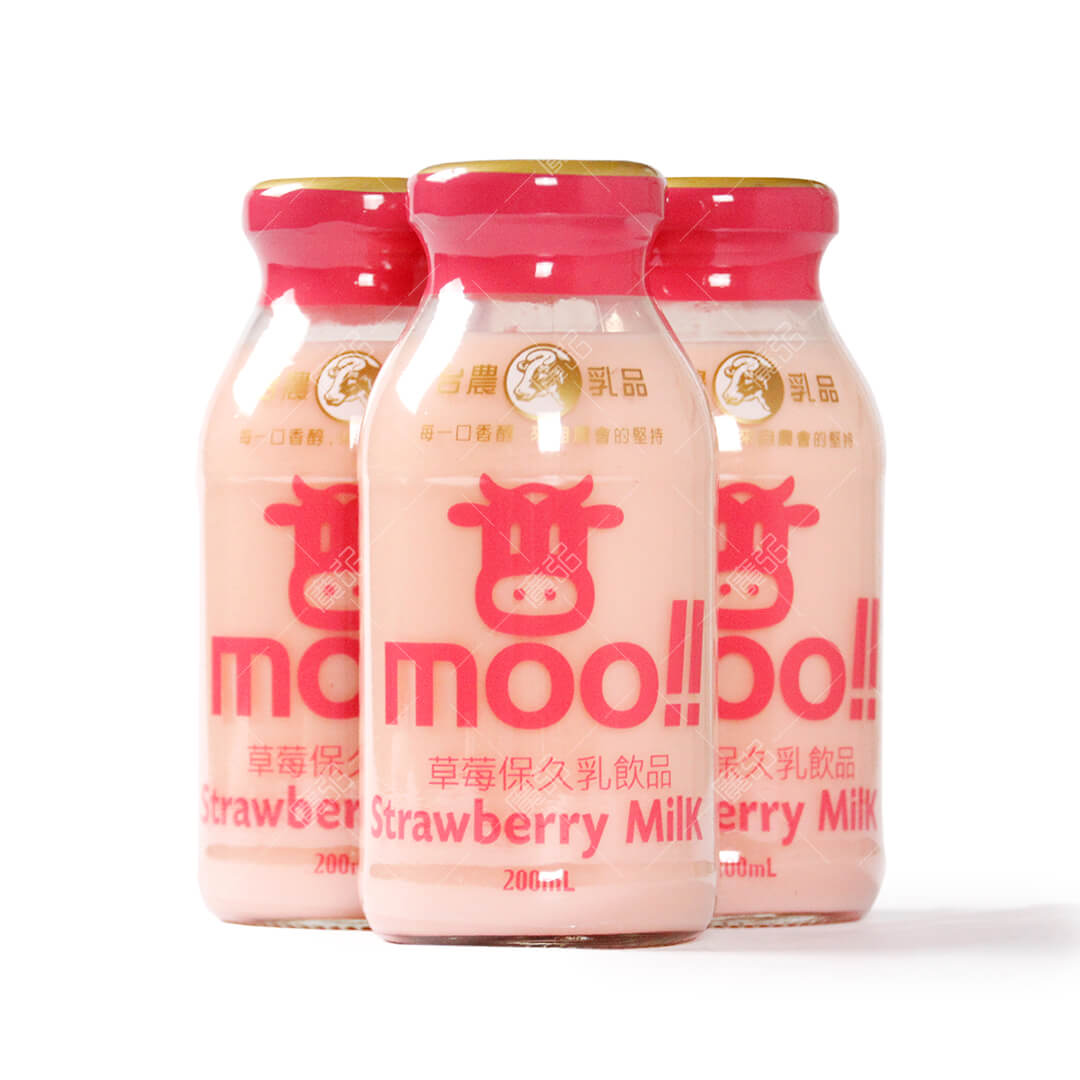 台農草莓保久乳飲品/草莓保久乳/滑順口感