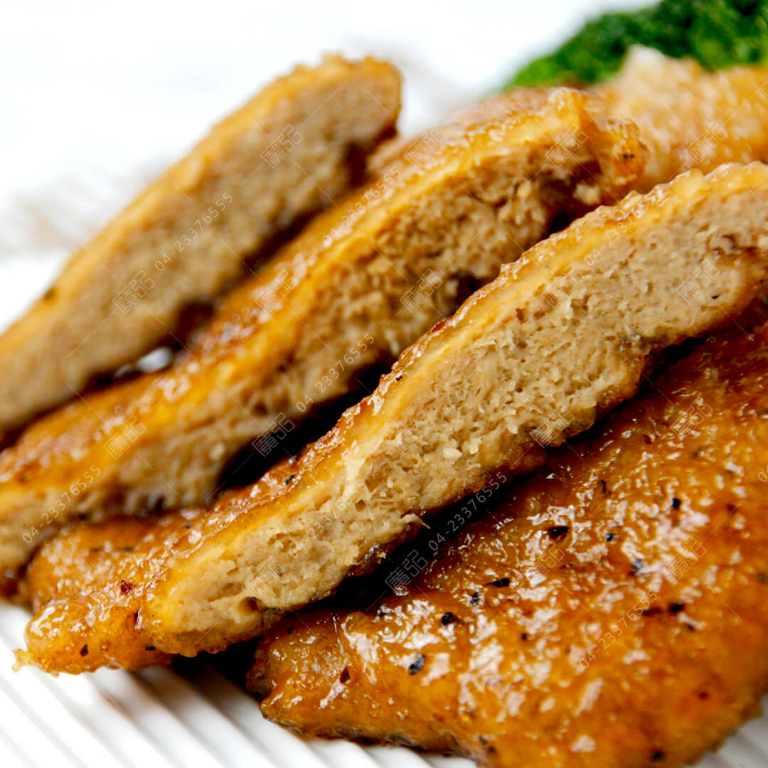 鹹香入味植物滷肉排(蛋素)